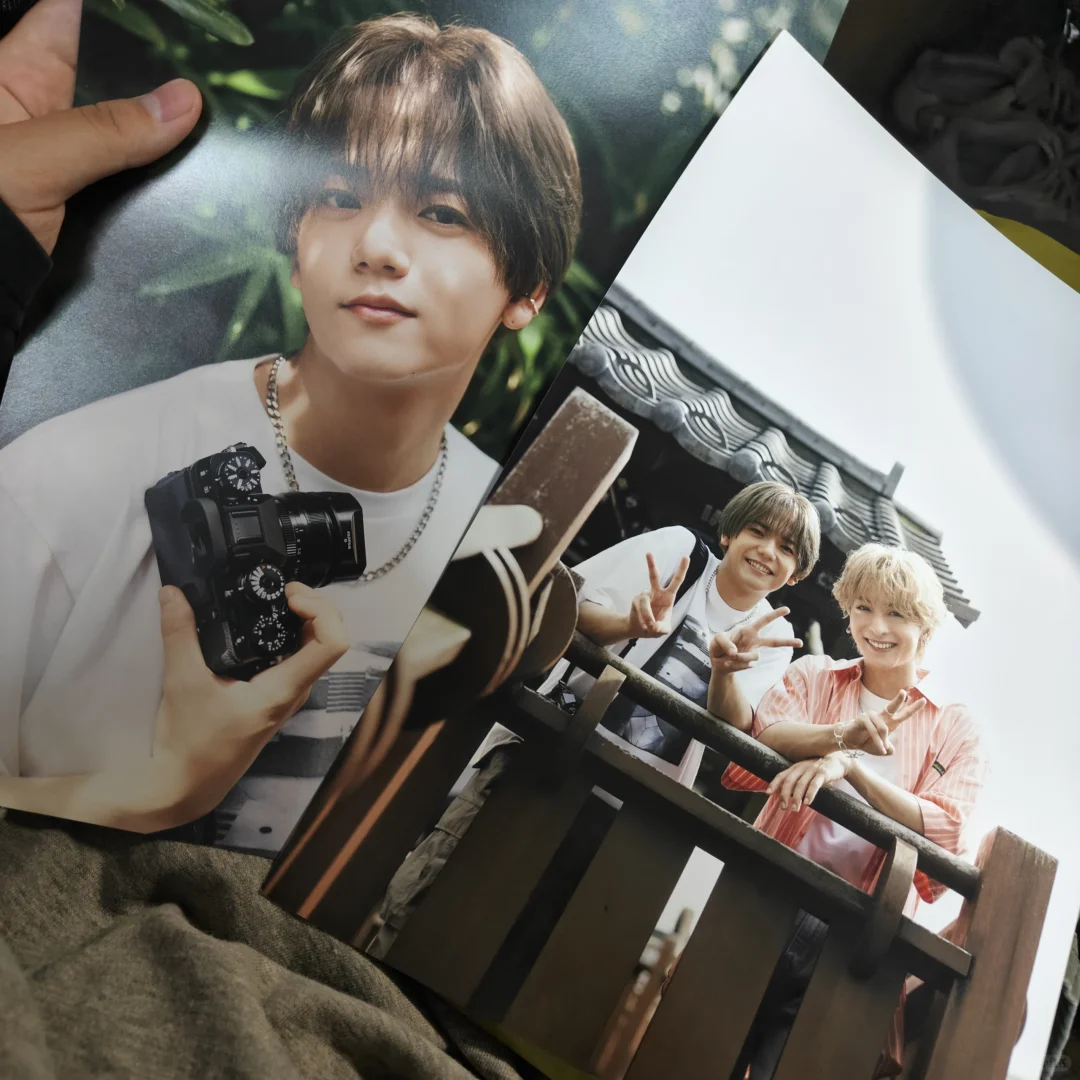 终于拿到芬达写真集……