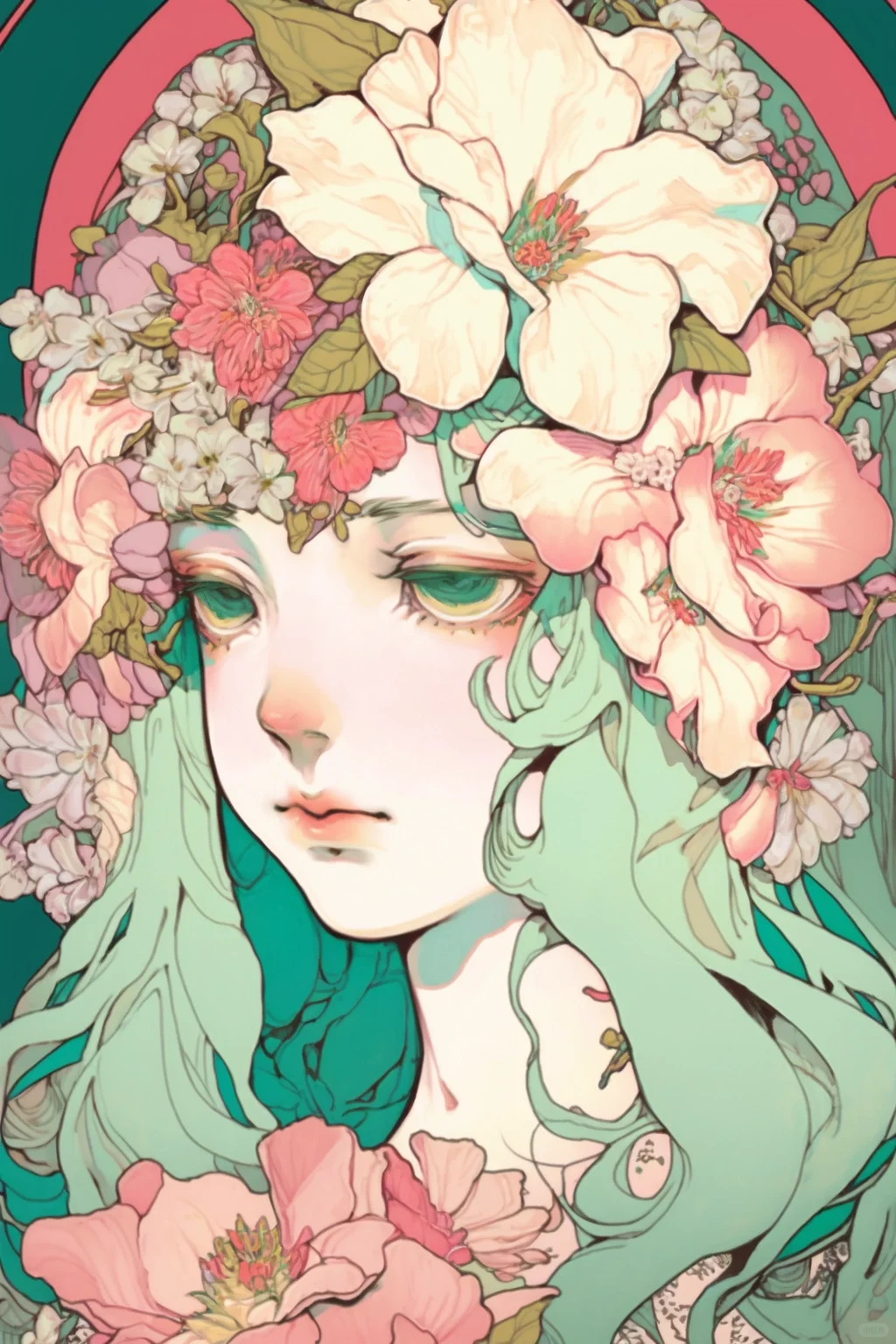 神明少女观察笔记||森之灵