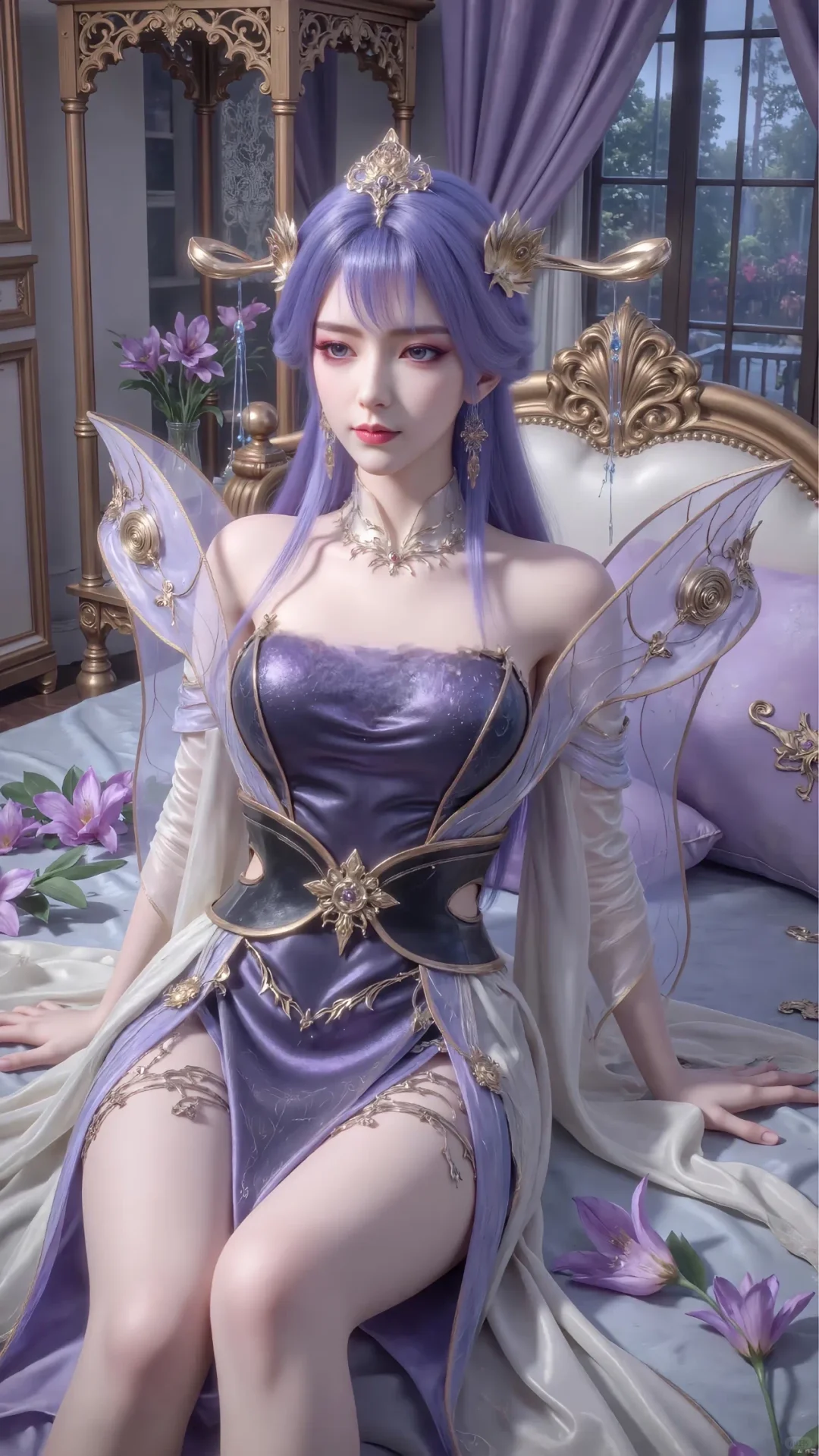 国漫壁纸｜姚曦 天穹 文思月 性感美腿壁纸
