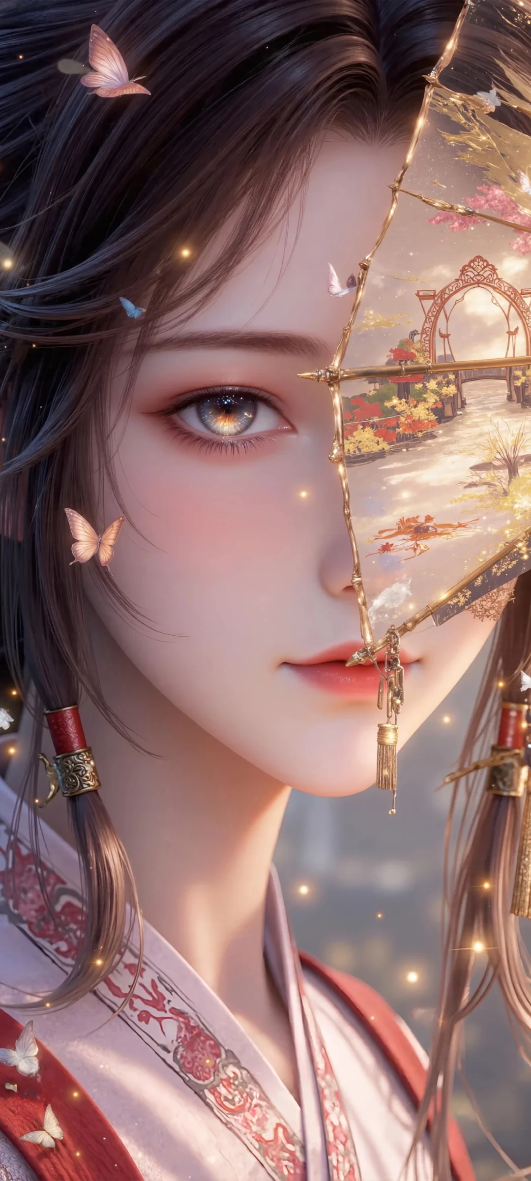 国漫壁纸｜美杜莎 玄衣 灵毓琇性感美腿壁纸