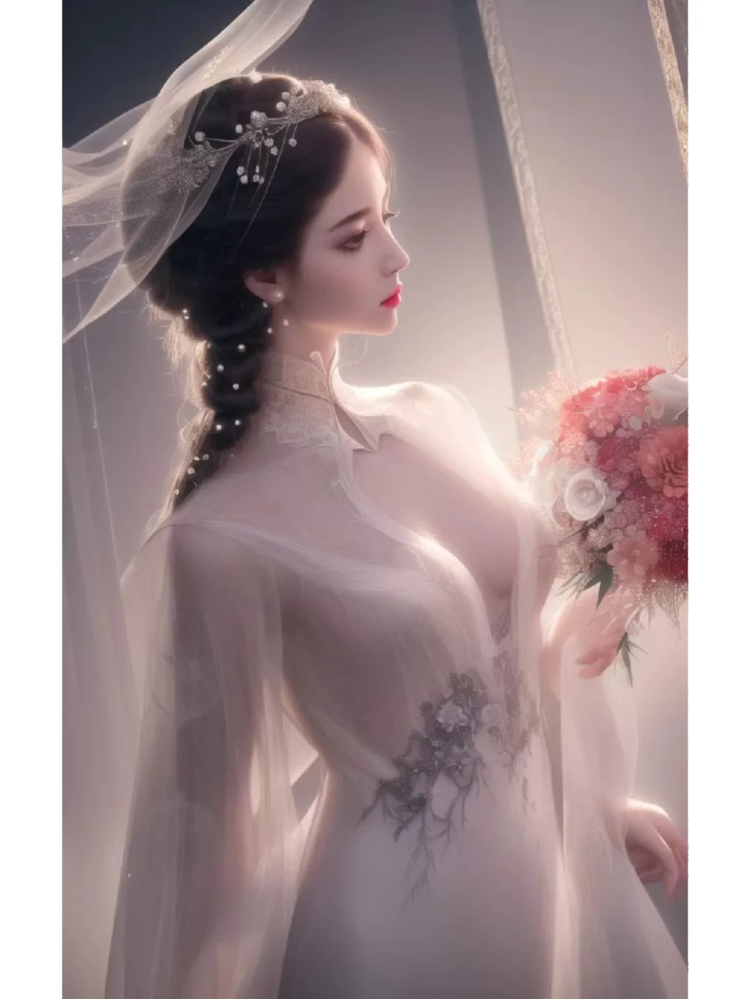 颜值担当no.103|国风版二次元美女壁纸