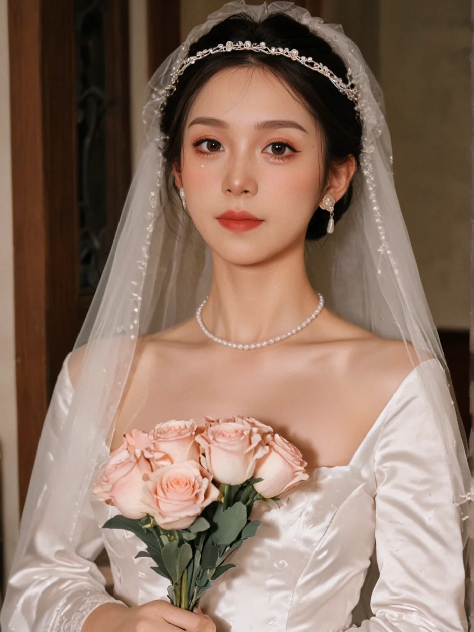 一张照片免费生成复古婚纱写真，美翻了！