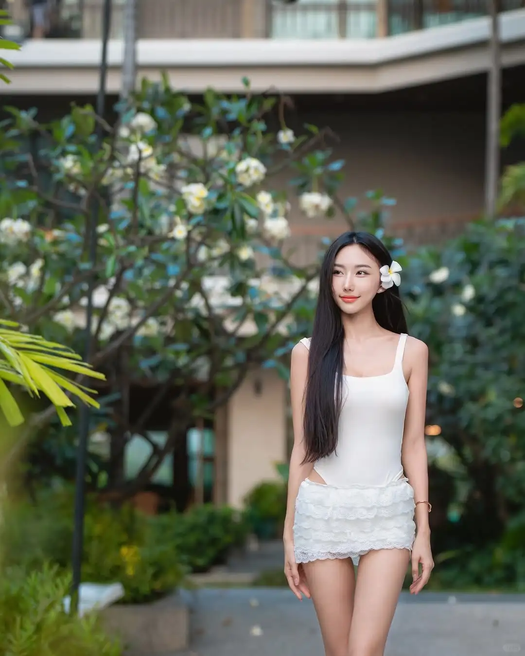 光落在你脸上，一切都美好～