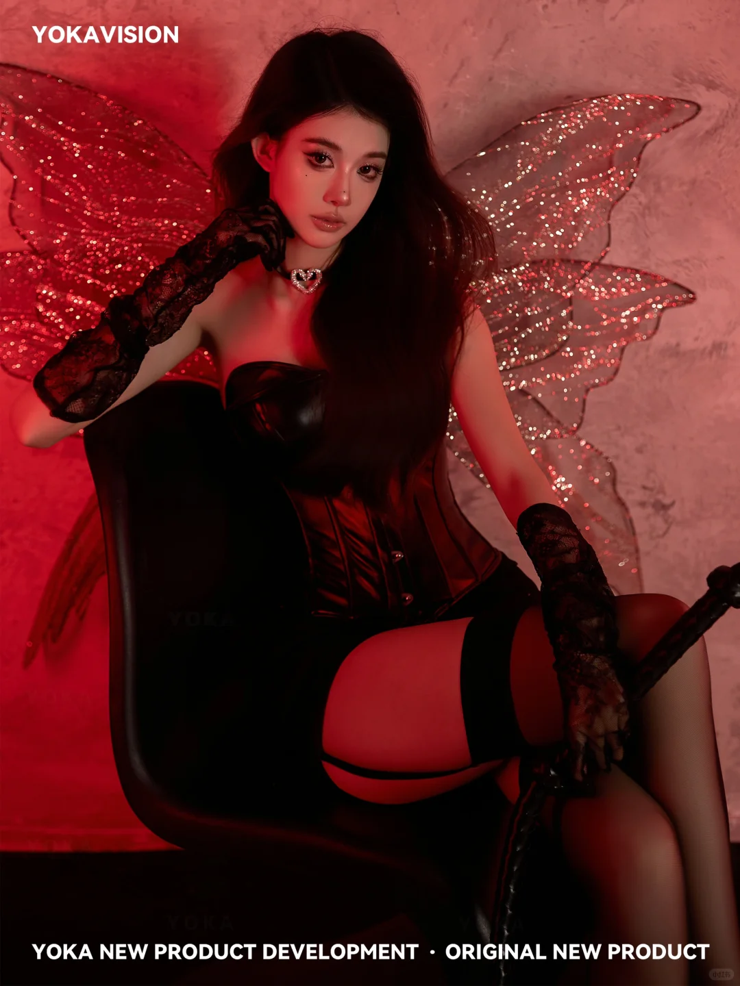 别眨眼要沦陷‼️黑红暗夜辣妹精灵🧚🏿