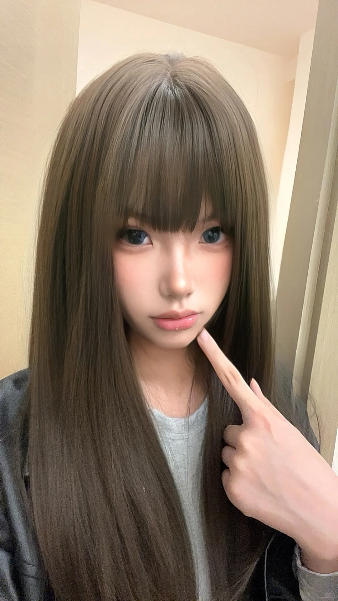 挂个女的