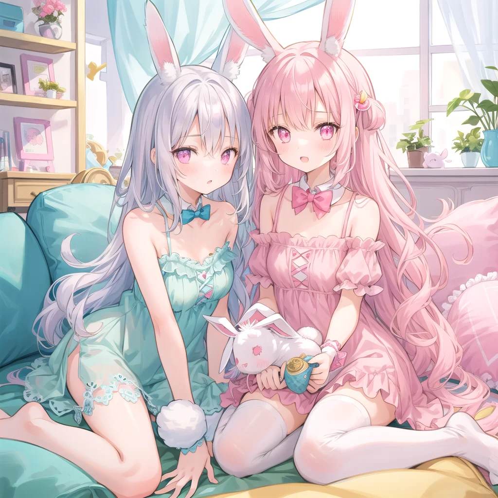 小兔的夏天～