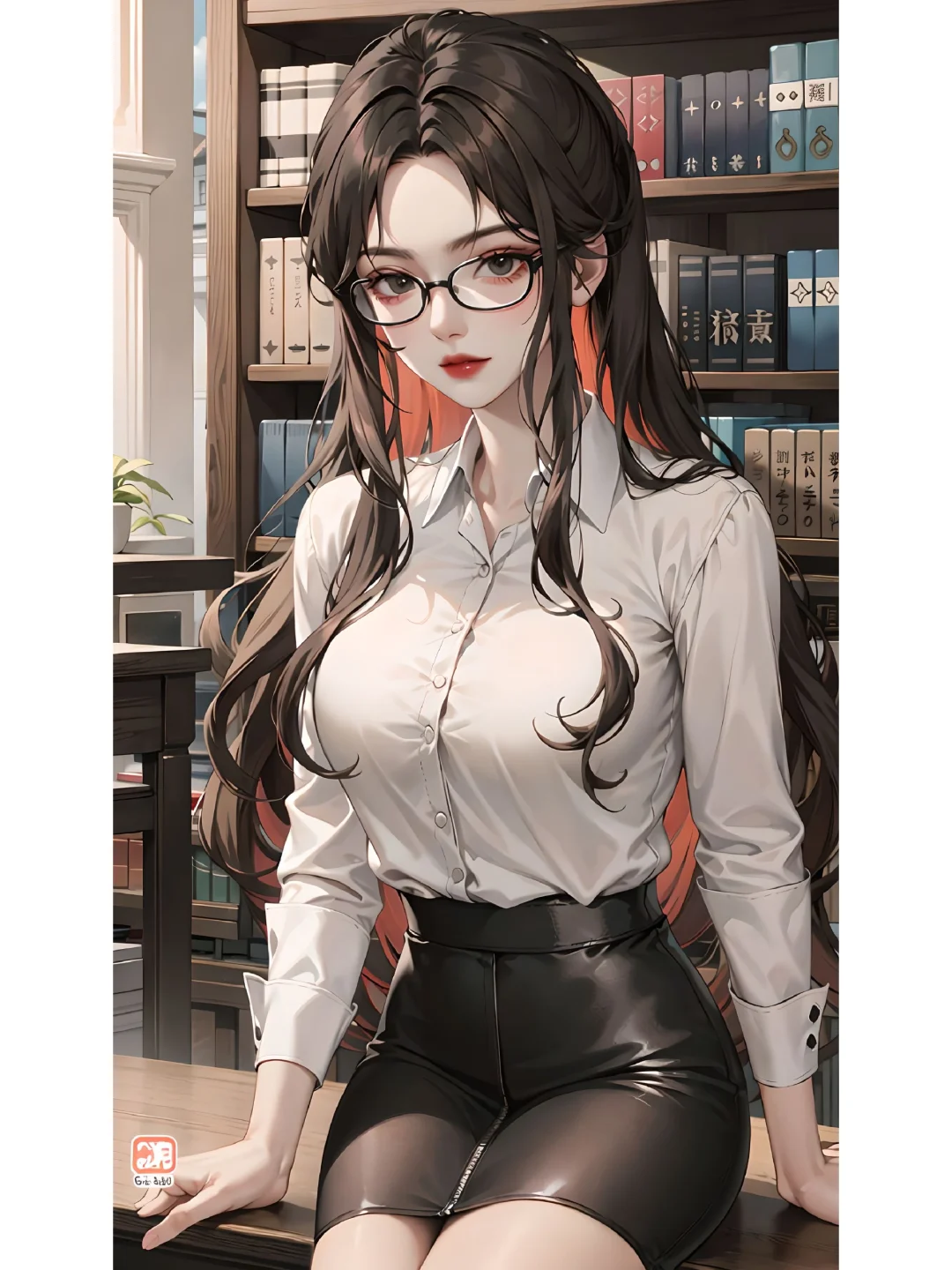 AI美女老师
