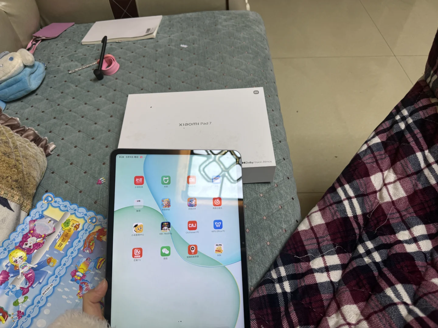 平板终于到手了，大家给我推荐壁纸吧