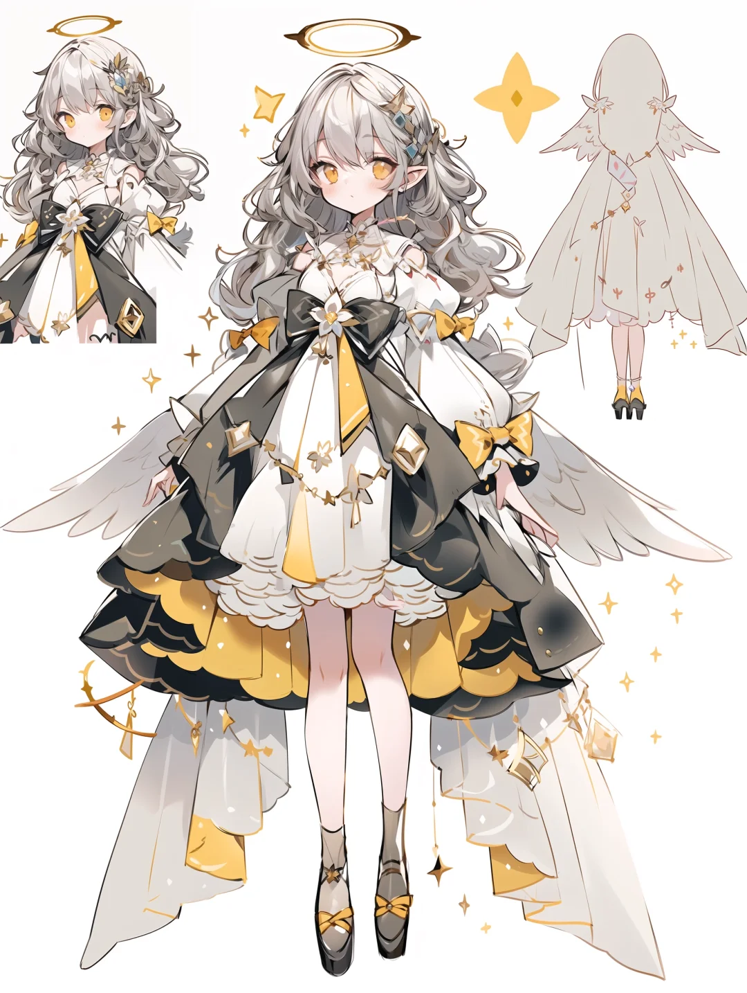 人设参考｜角色设计👼🏻天使2