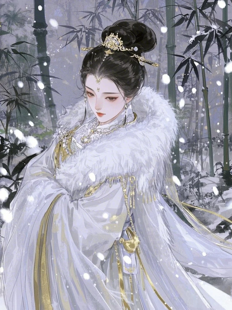 月照花林皆似霰