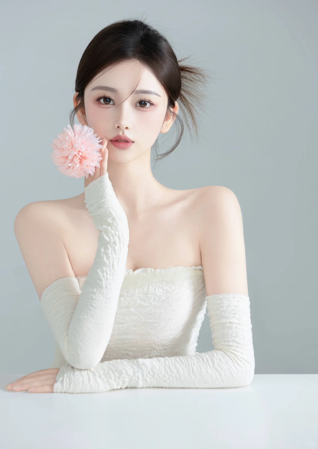 素•白