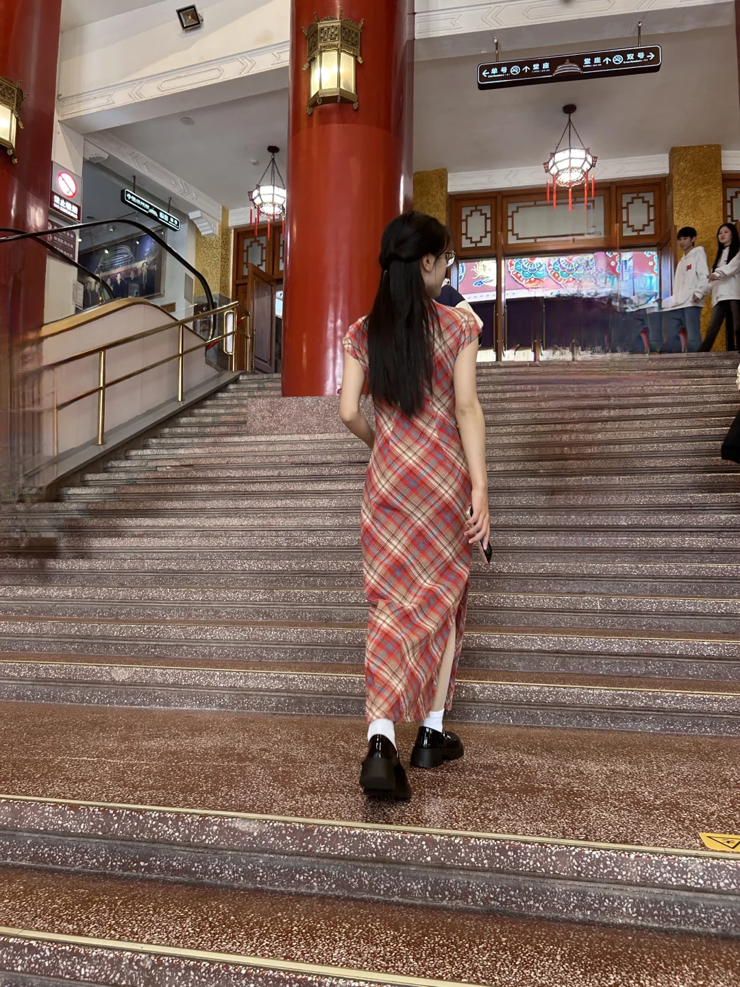 旗袍，随拍都好看～