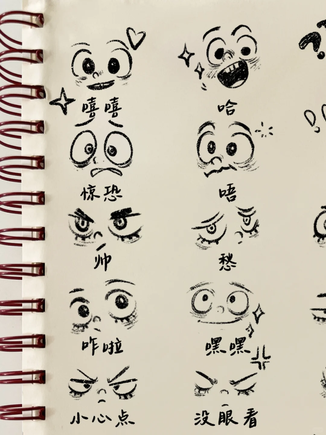 美式卡通人物表情包漫画风绘画素材分享