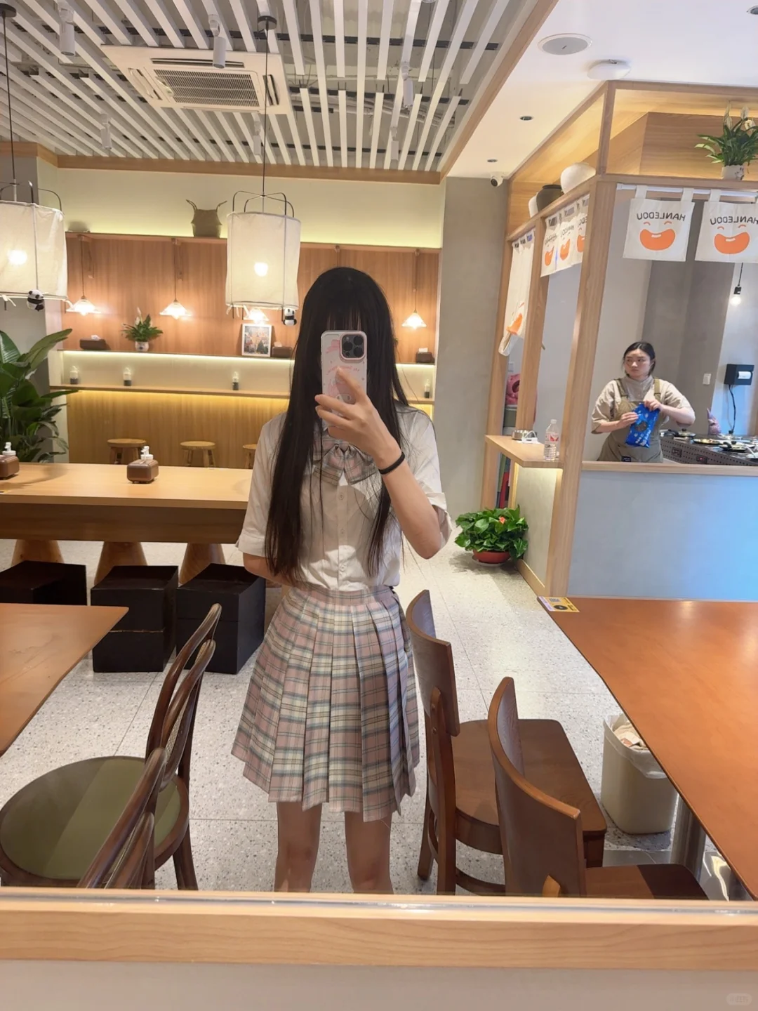 不愧是jk，我这种屌丝穿也好看！