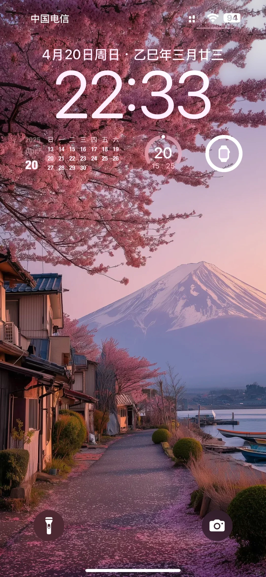 富士樱景，温柔了时光🌸