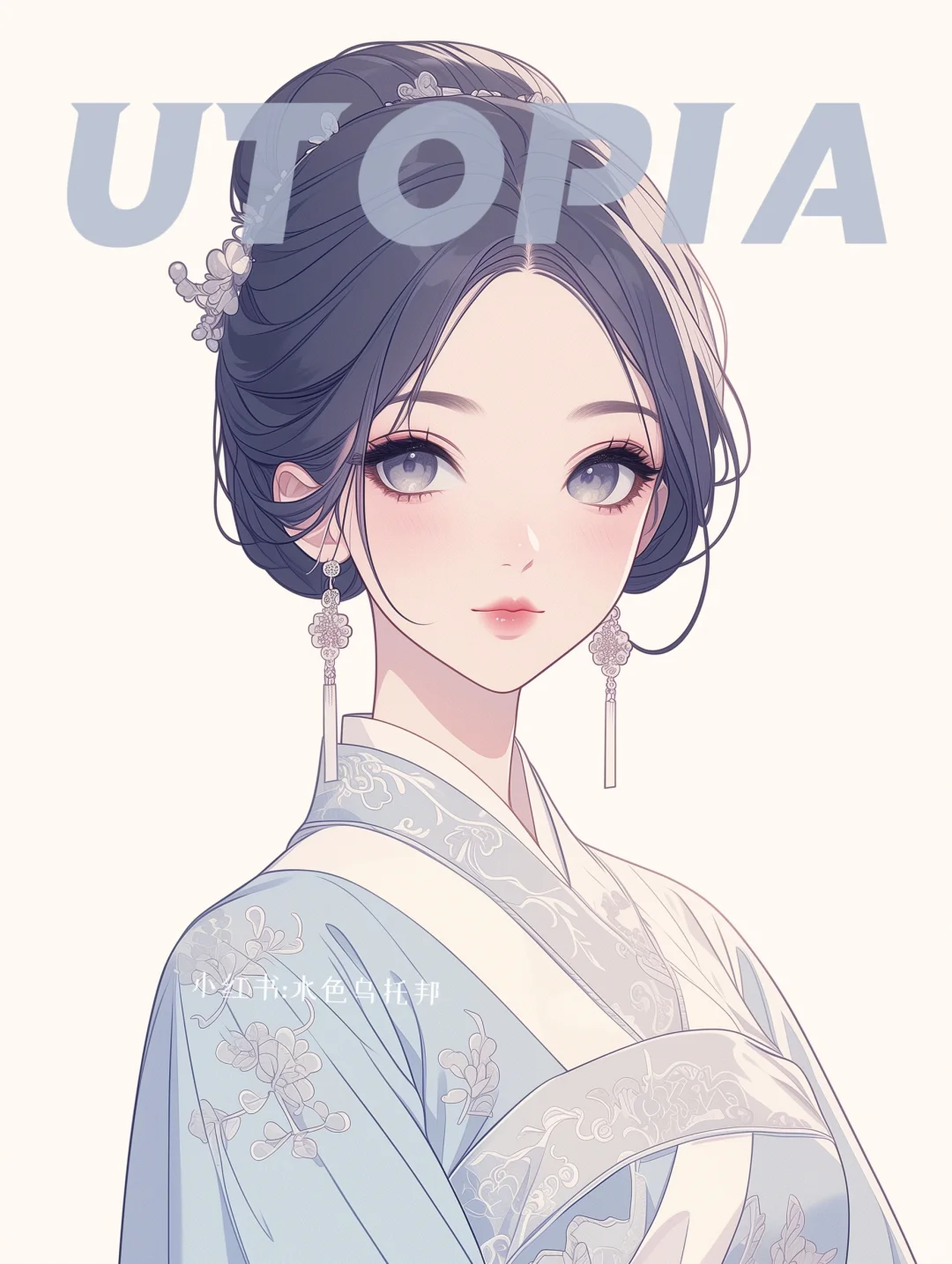 国风动漫插画头像（附咒语）
