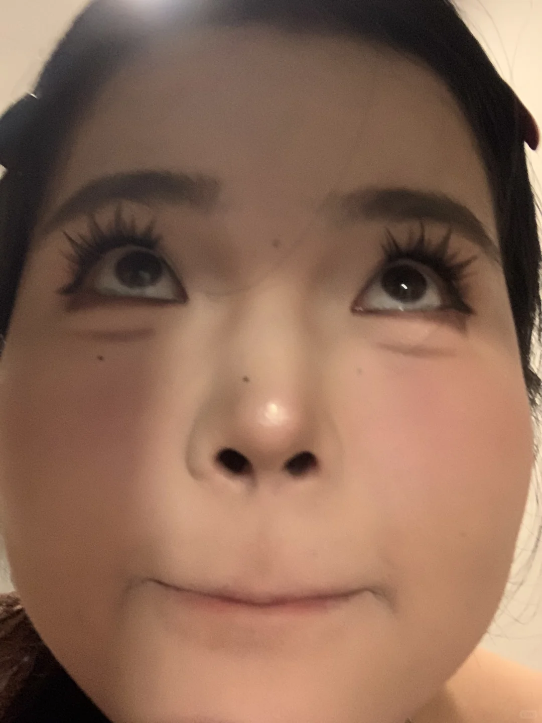 谈到一个脸圆的就老实了