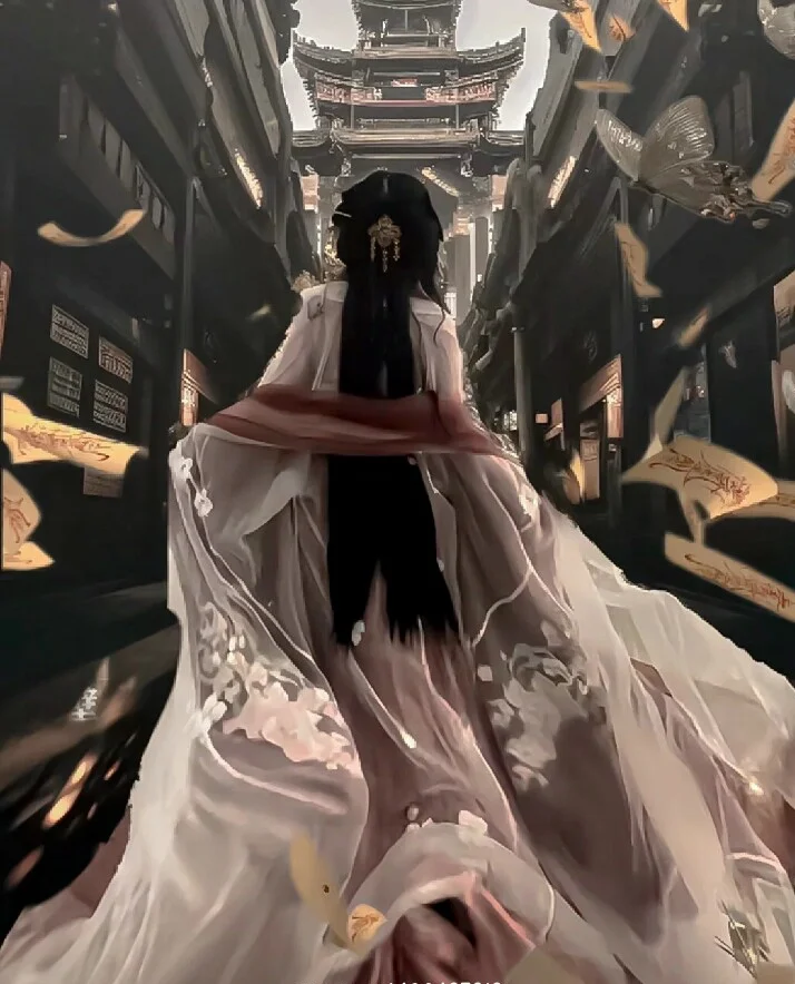 古风感滤镜女头
