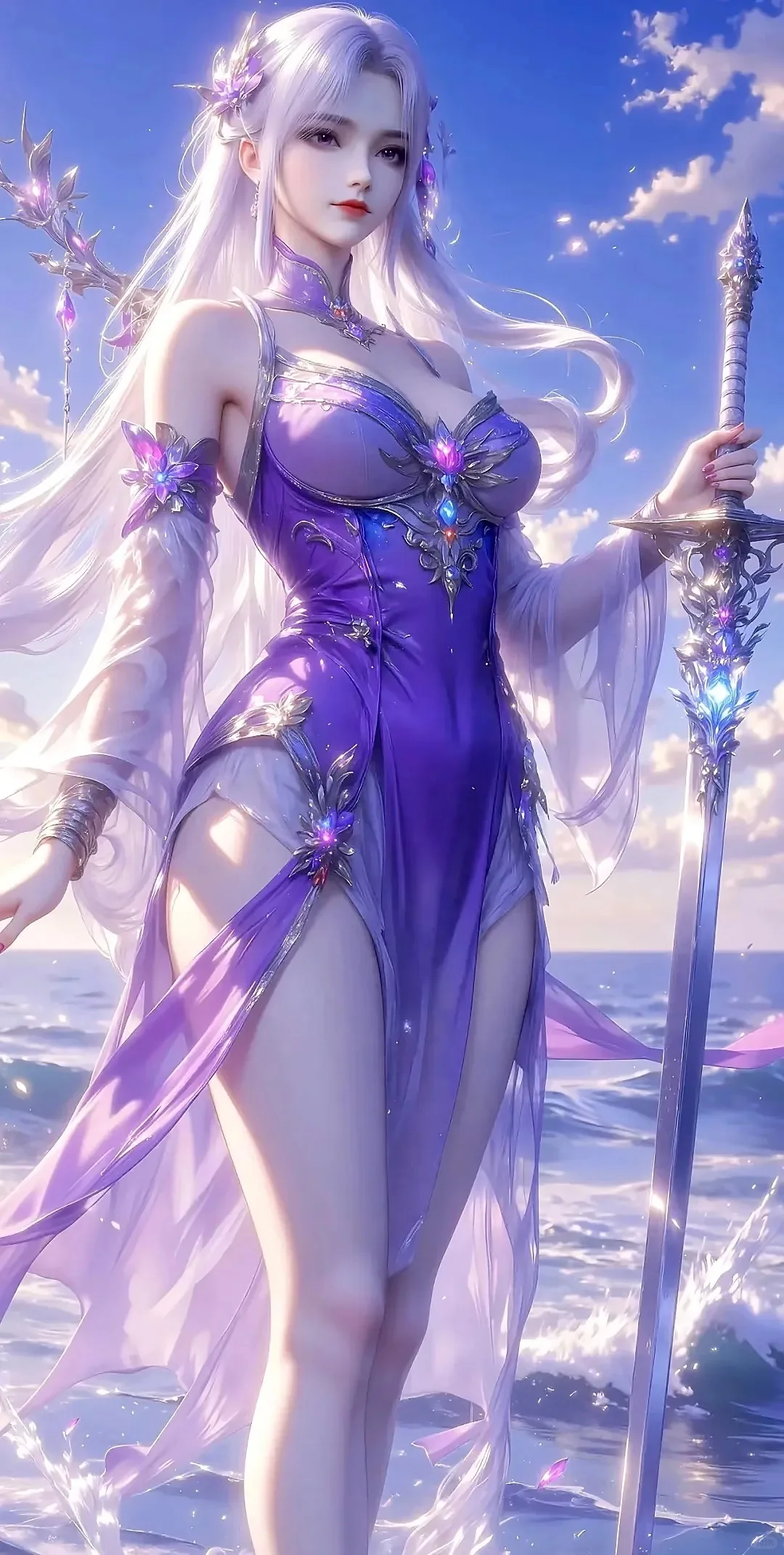 女神壁纸｜小医仙斗破苍穹手机动漫高清壁纸