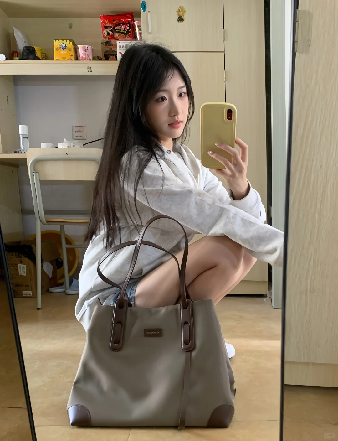05女大｜秋冬适合的托特包！