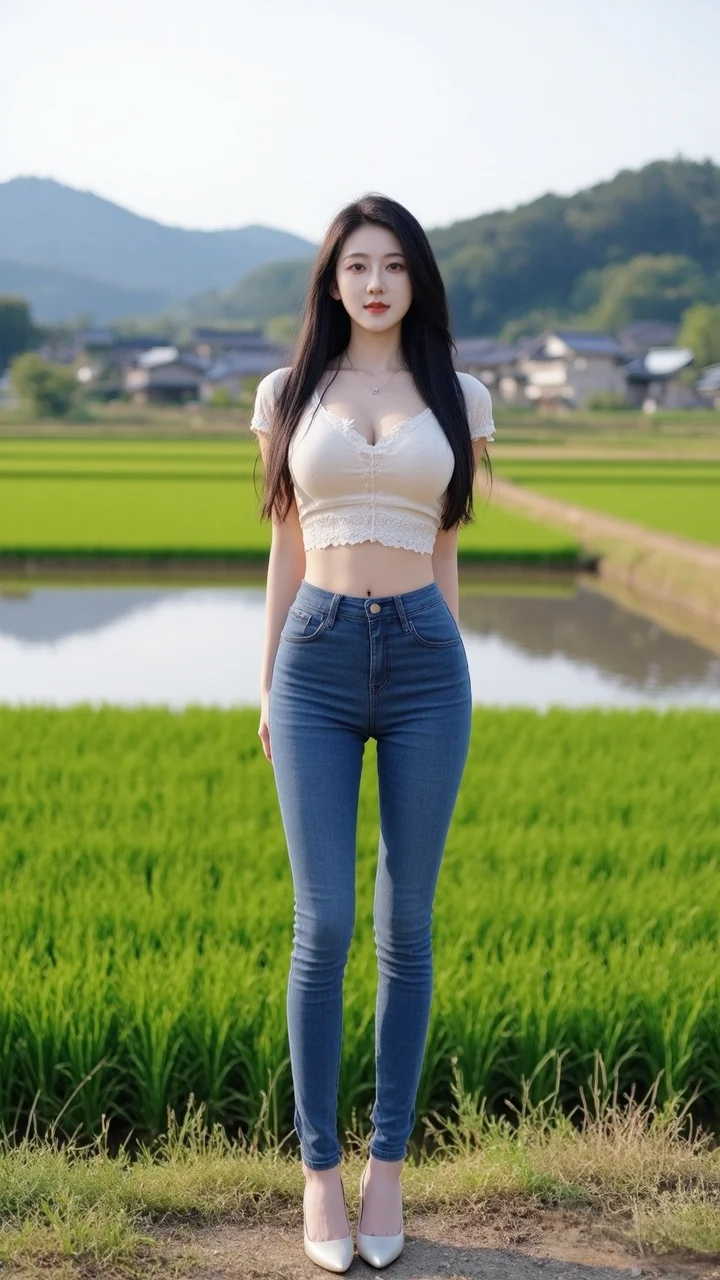 田园纯欲风，是不是自带氧气感～🌸