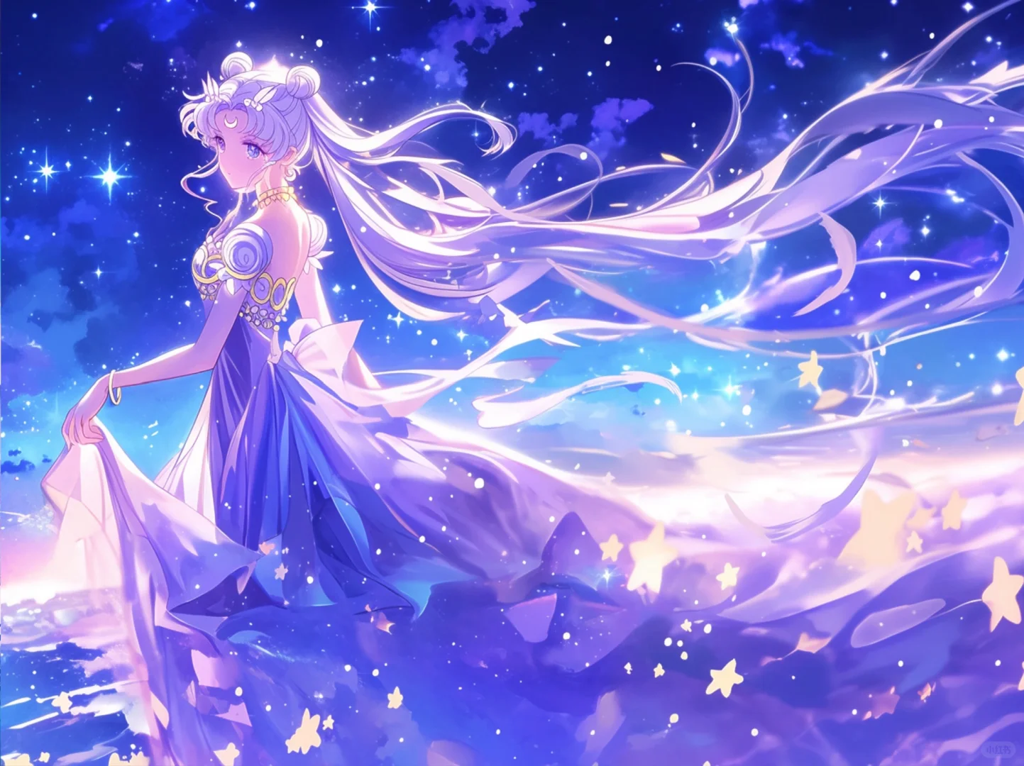 美少女战士 |高贵典雅紫蓝礼服系列