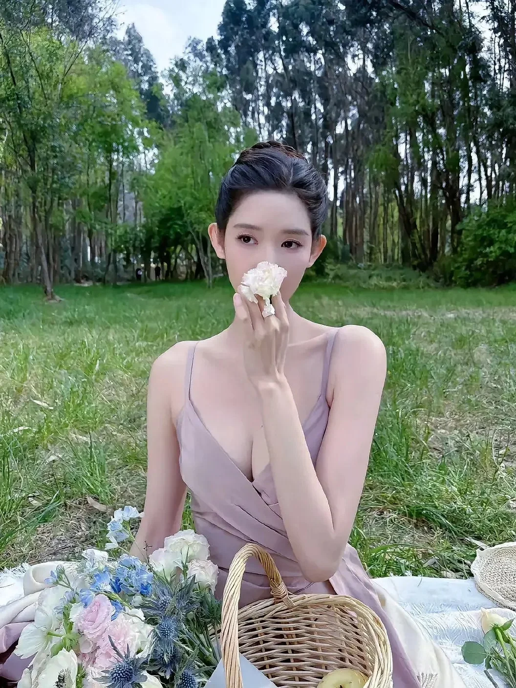 忽然发现‼️王玉雯好贴早春晴朗的尚之桃