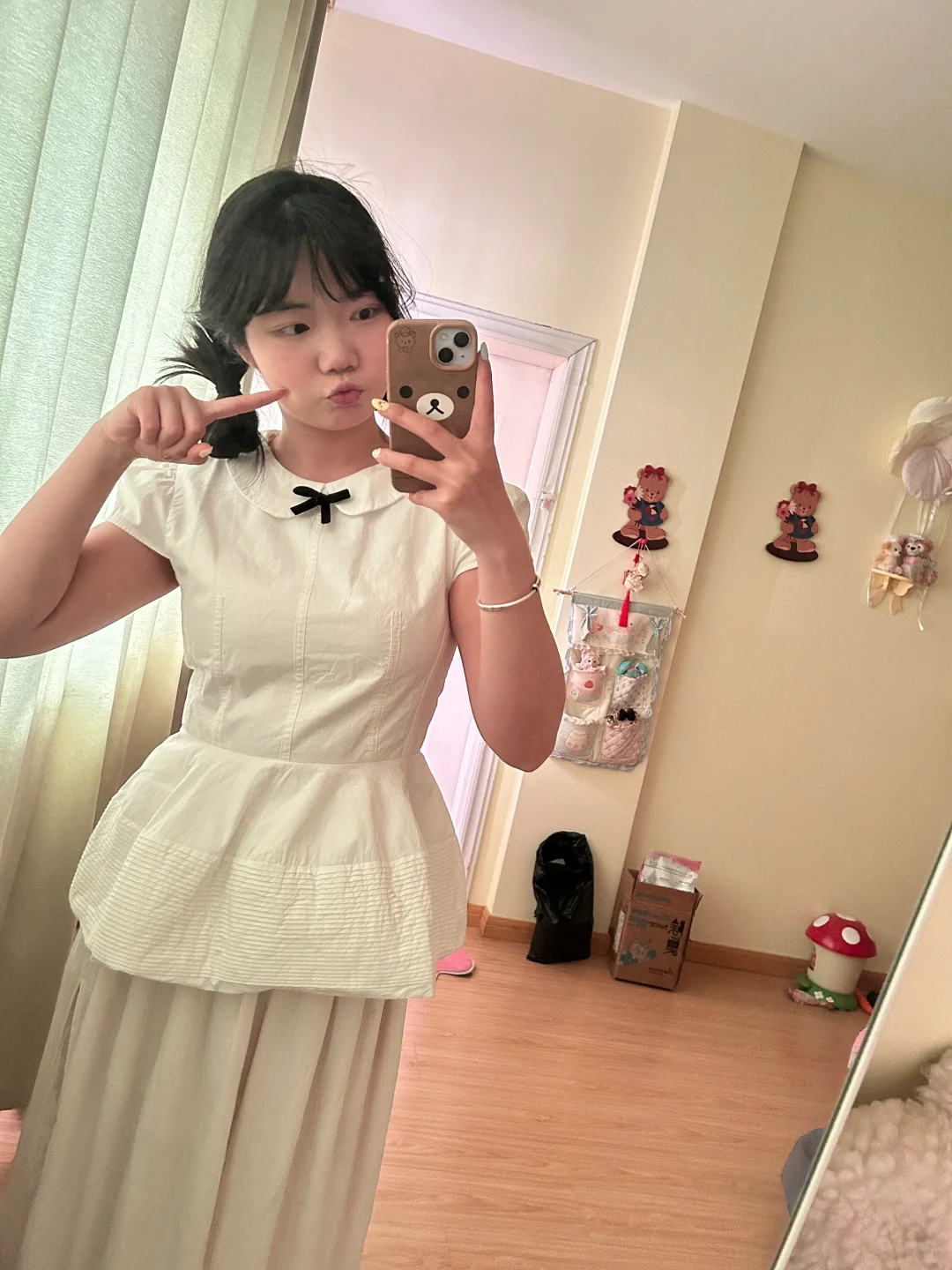 半个月de甜妹穿搭^•ω<^ ੭