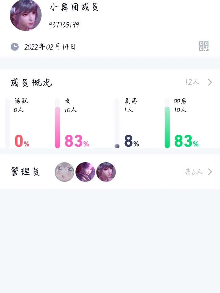 这个是小舞铁粉群如果要进的话就在评论里说