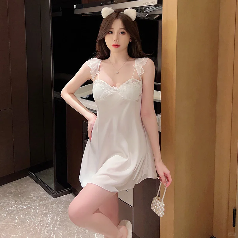 炎炎夏日必备❤️性感纯欲风睡裙