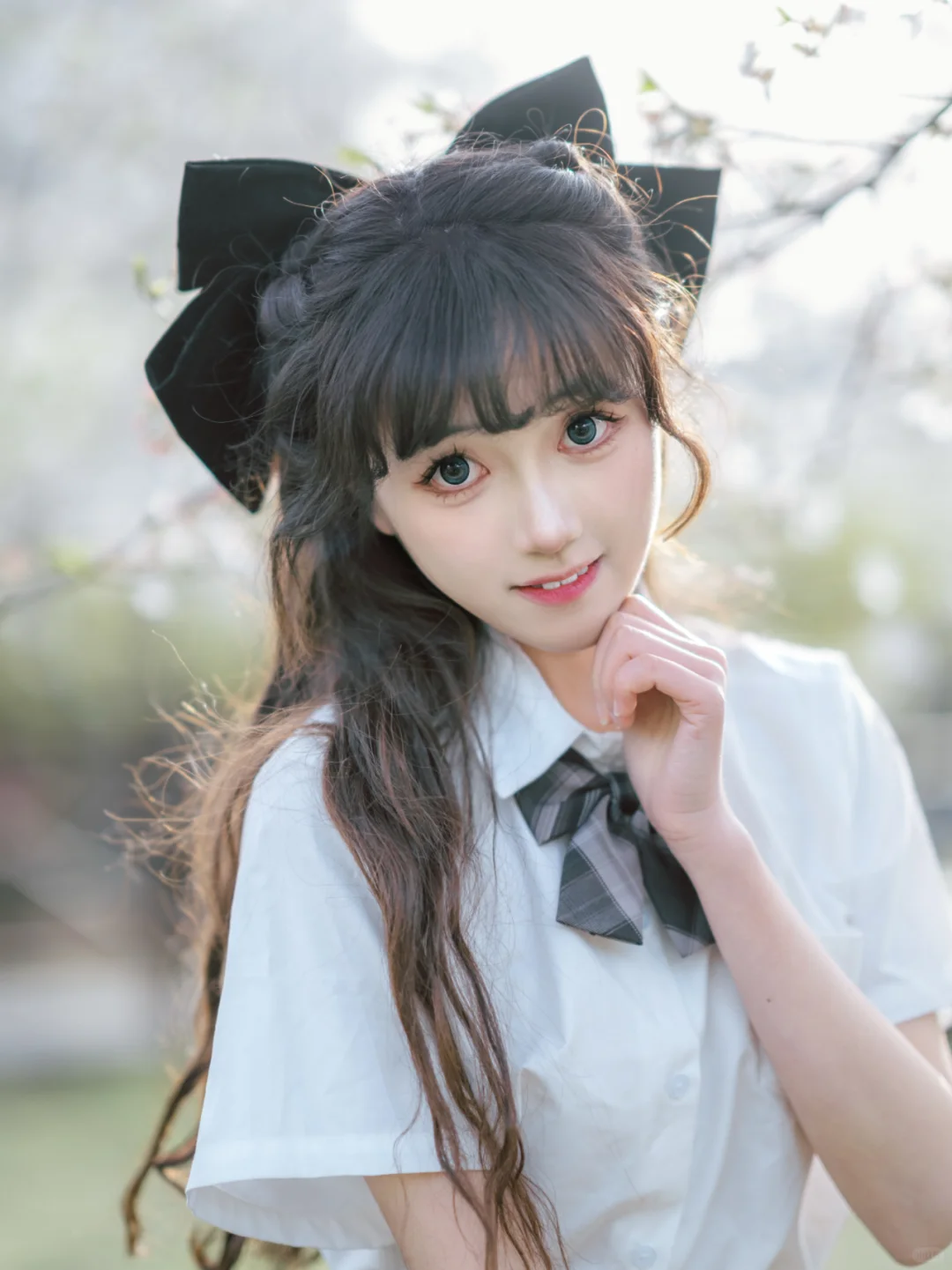 学妹感十足的樱花季🌸