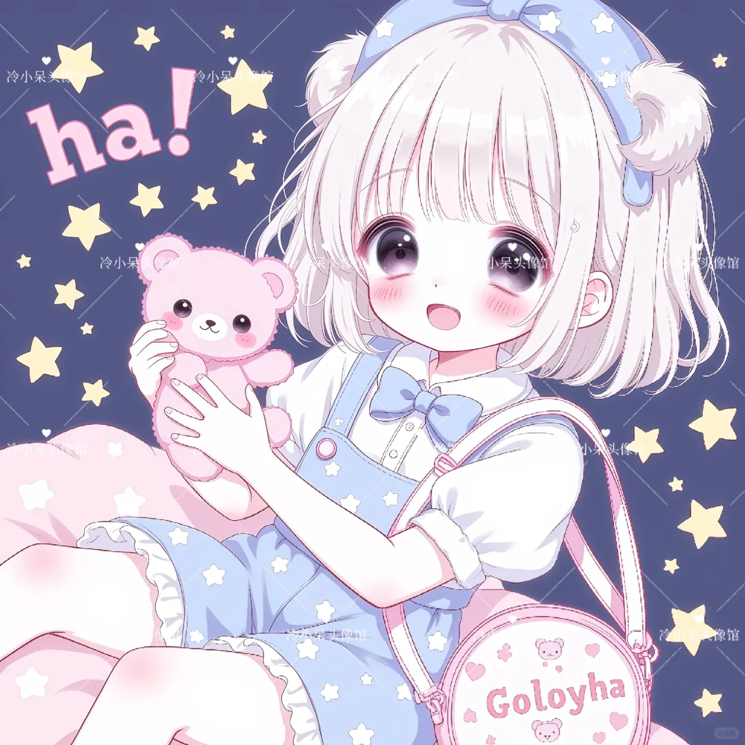 女生头像︳ʕᵔᴥᵔʔ🌸卡通漫画软萌女头