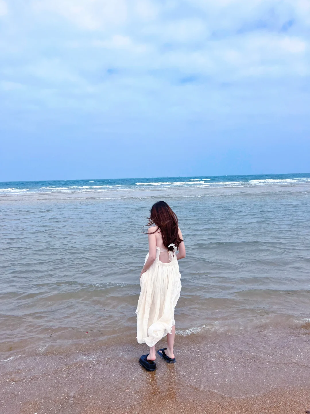 日照的海～