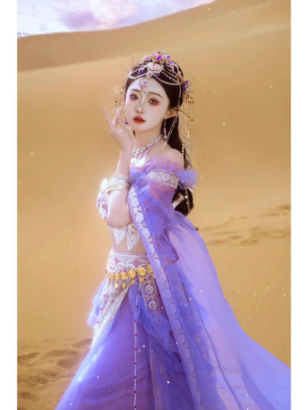 救命‼紫色西域公主简直太仙啦~