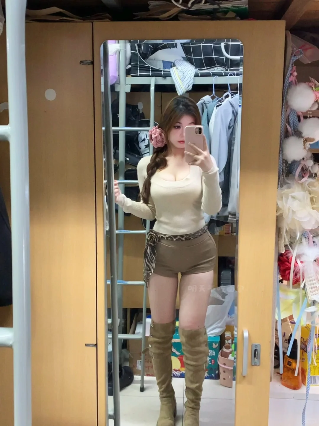 163 112｜我宣布肉感美女穿这套真的是无敌！！