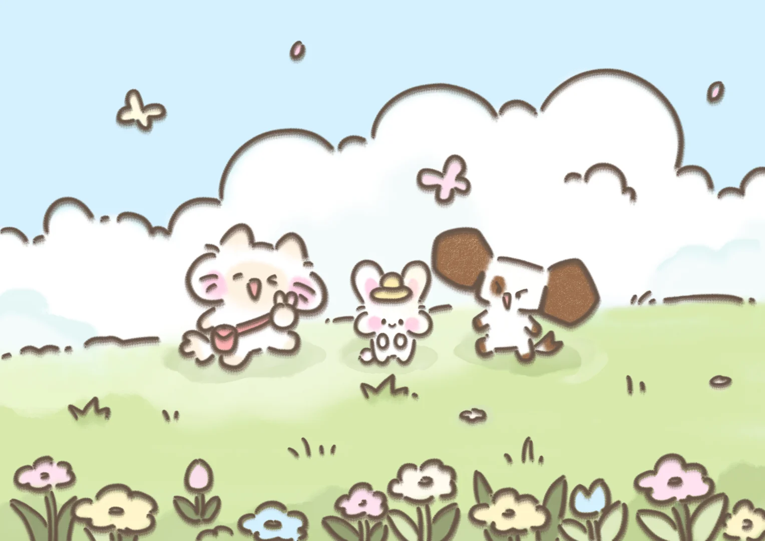 踏青赏花平板壁纸🐾