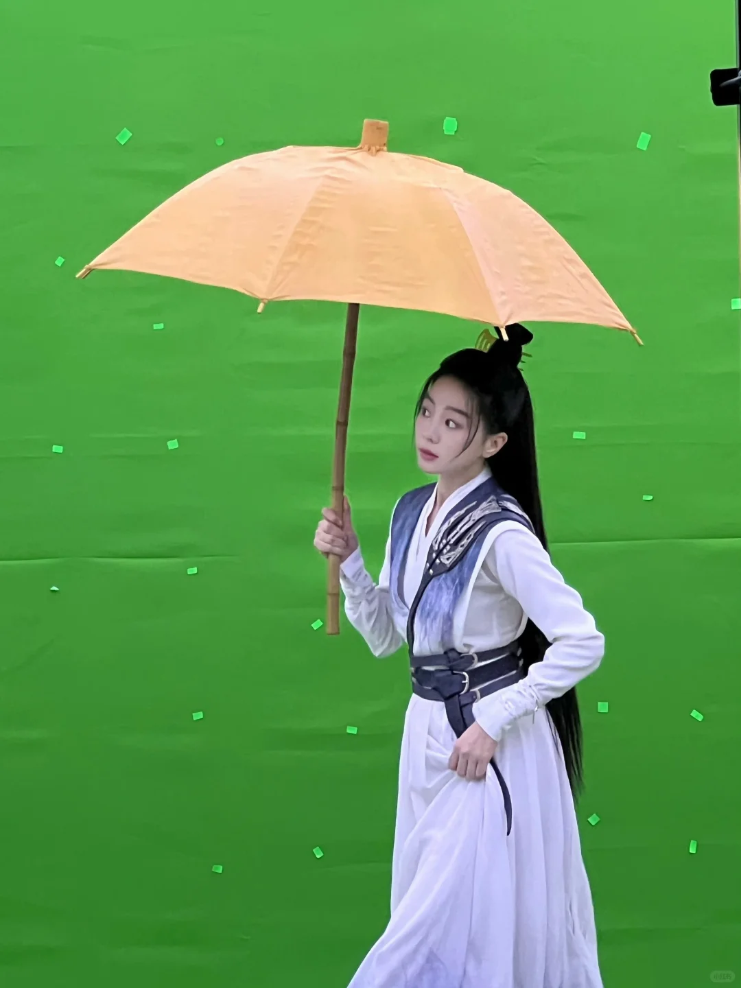 胡意旋绿幕补拍实感