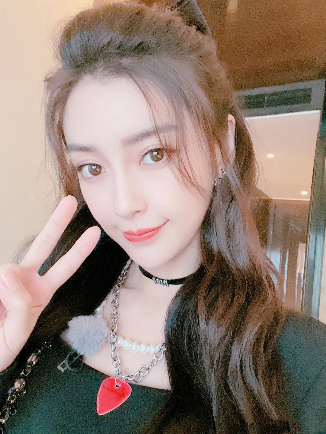Angelababy自拍