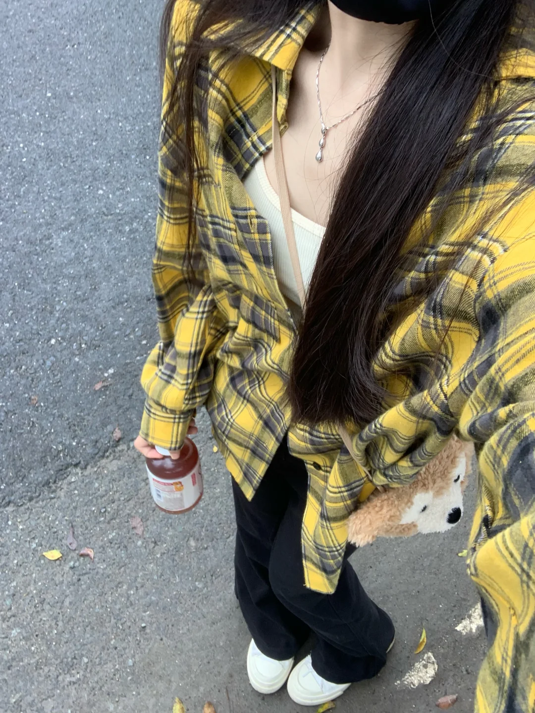 秋天不露腿穿搭～