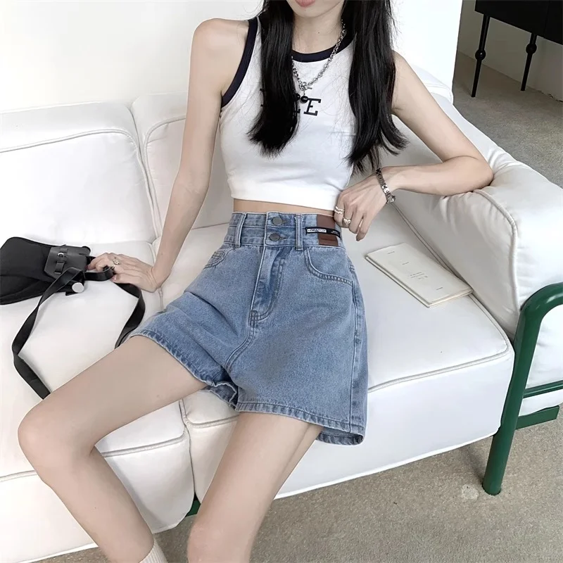 🔥上新啦！复古辣妹牛仔短裤✨
