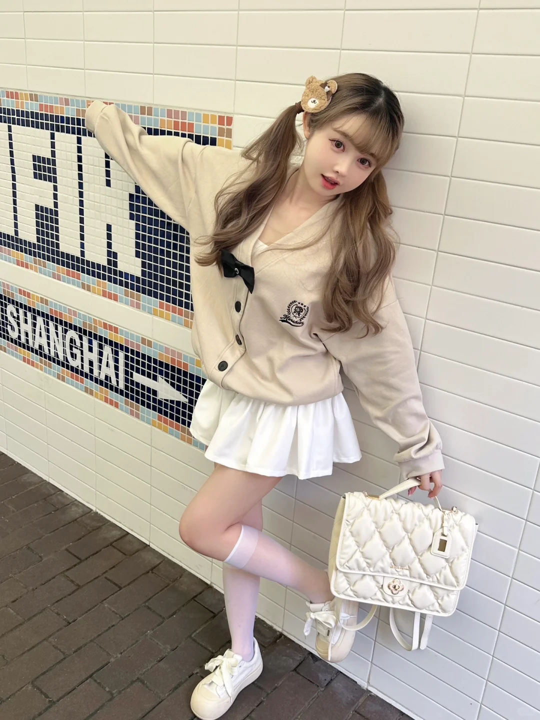 这个宝宝太可爱啦ʚ🧸ྀིɞ初秋少女穿搭