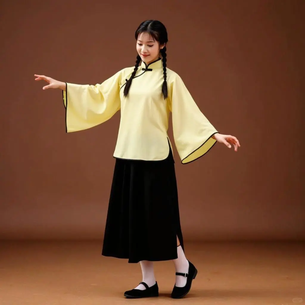 【FLUX微调】民国风五四学生装LoRA
