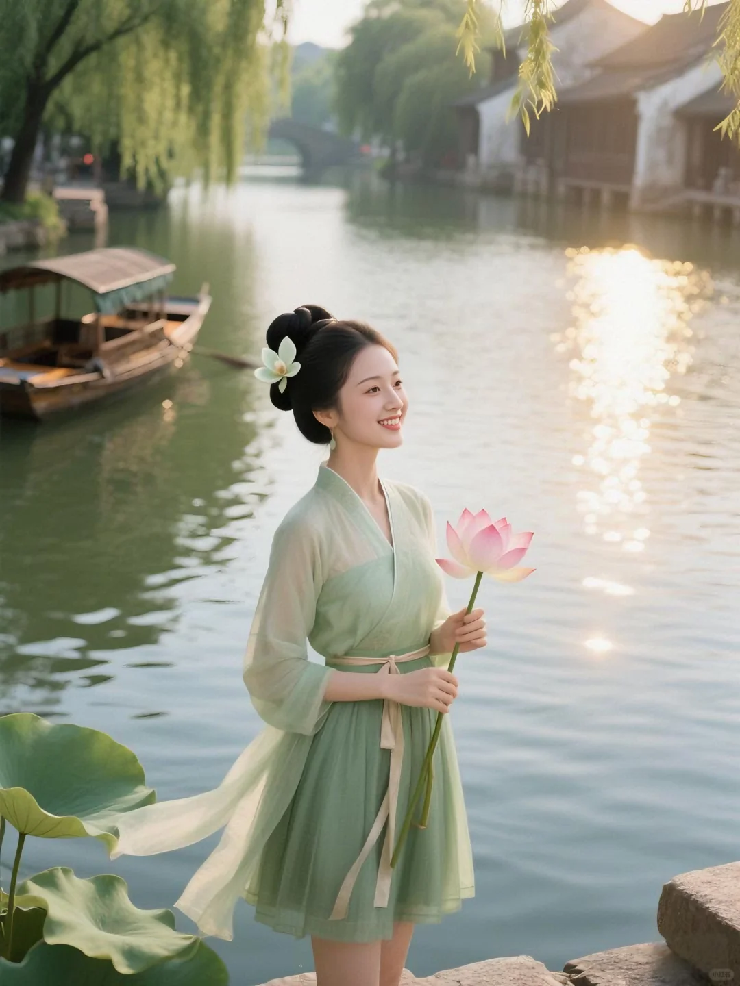 AI图片之古装四大美女