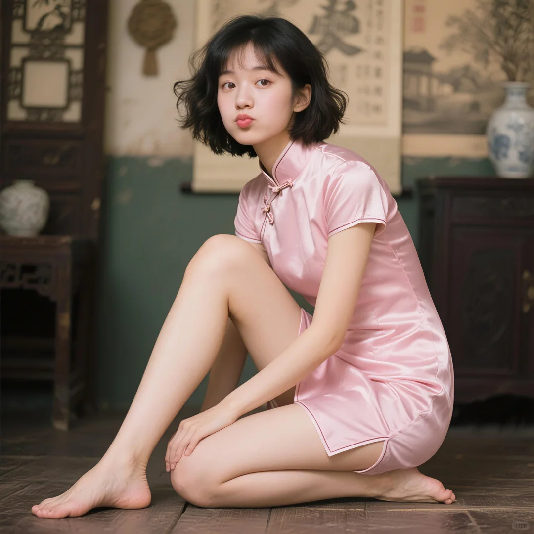 一袭旗袍，气质如兰ai作品
