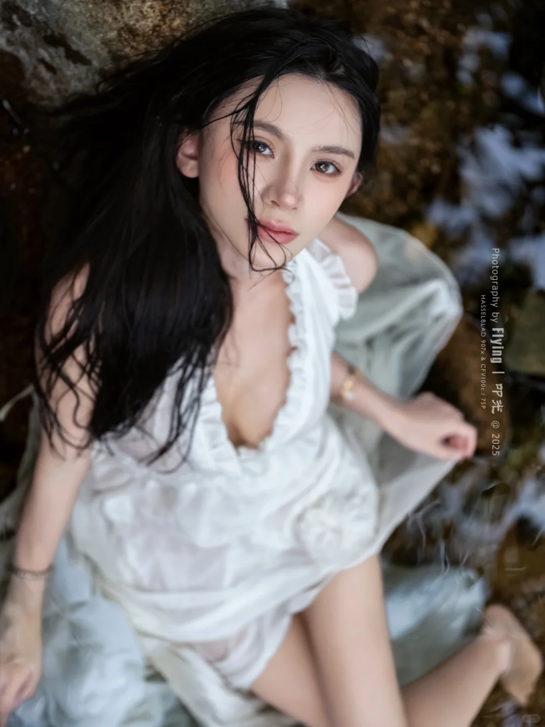 溪流纯欲风，自然之美的极致捕捉📸💧