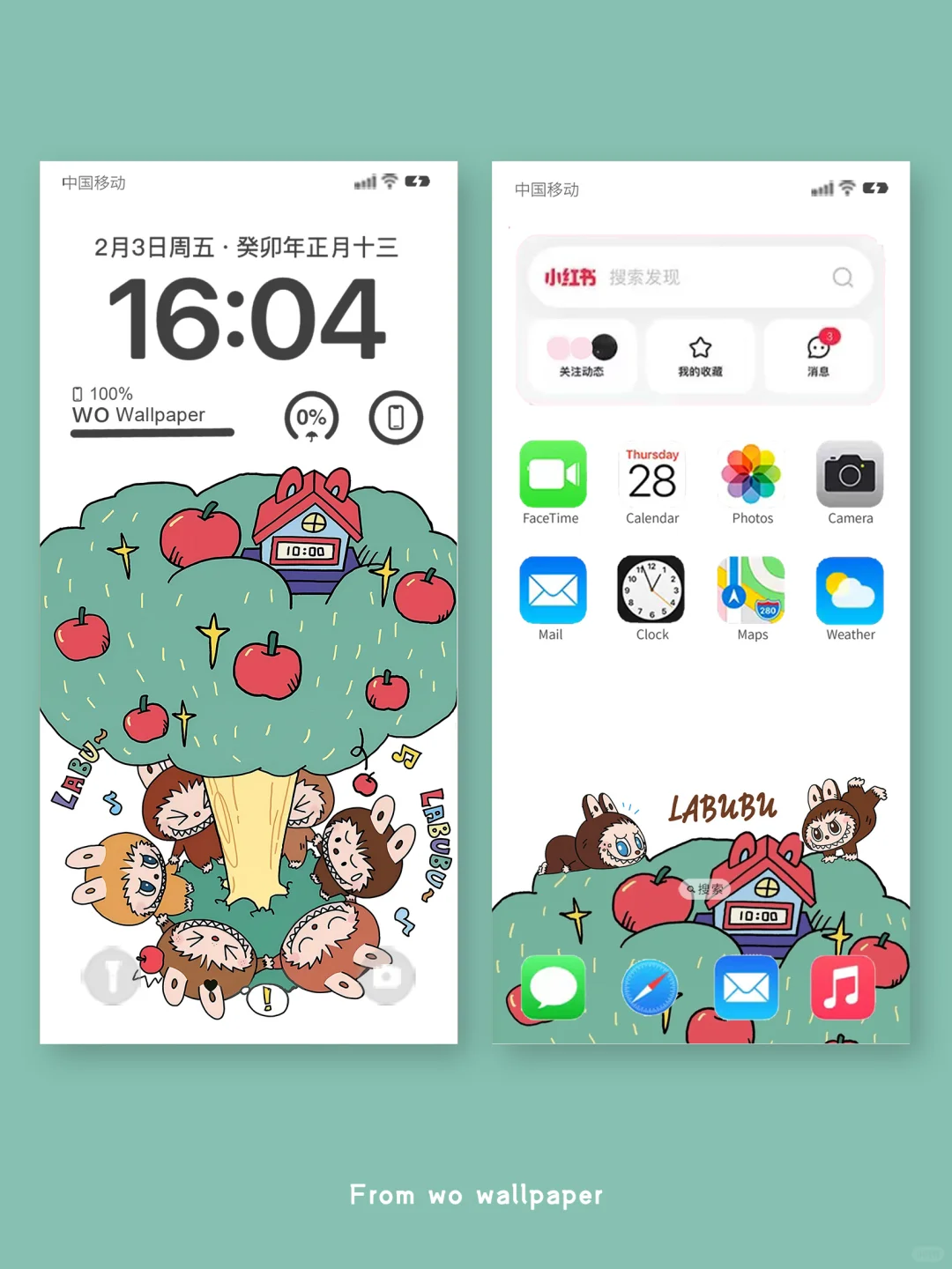 55|拉布布Labubu可爱手机壁纸