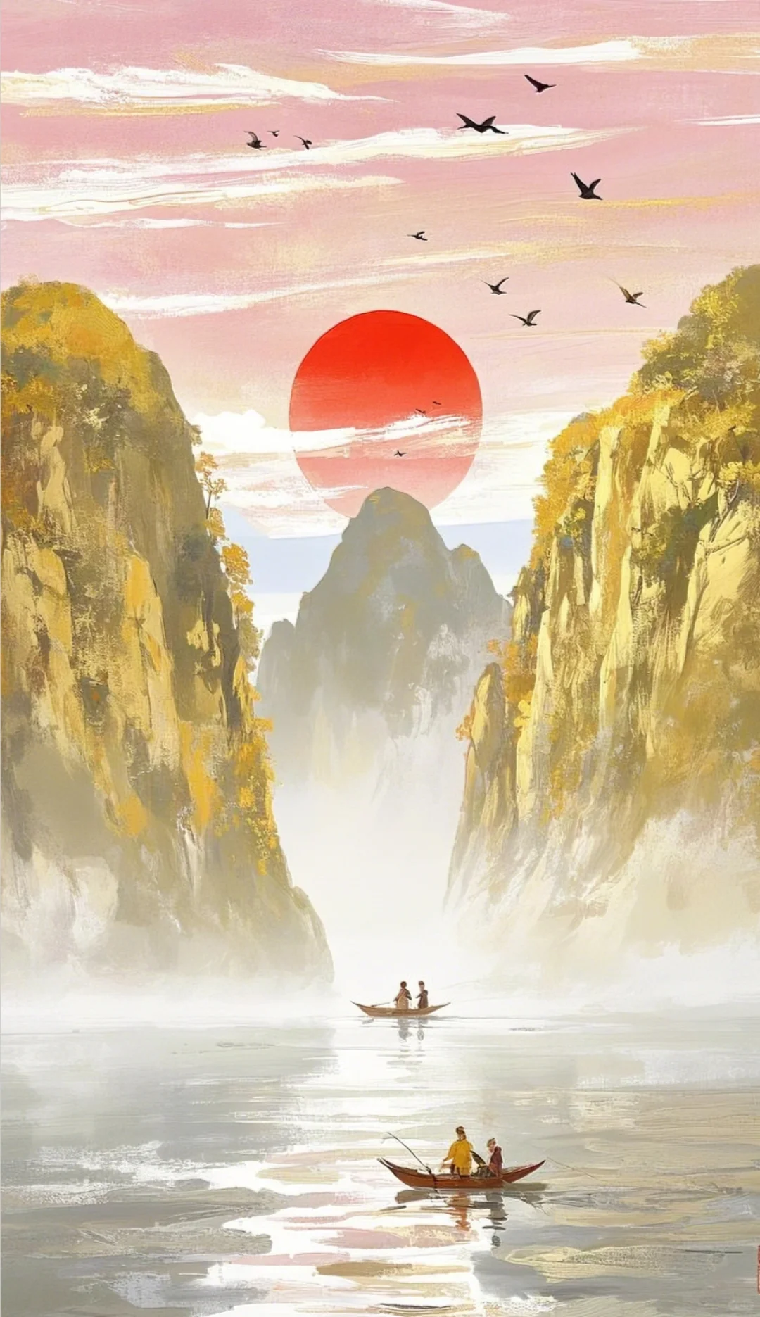 壁纸 ‖ ✨日照金山⛰️