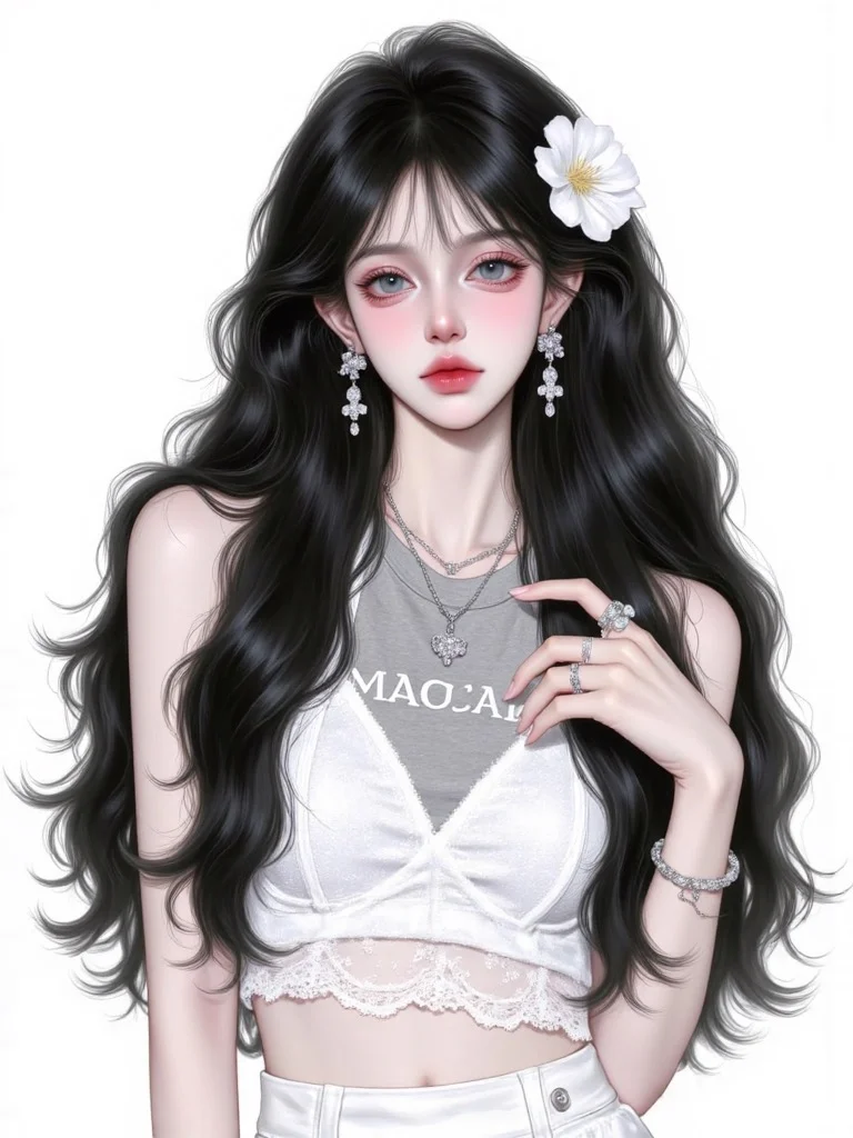 火辣女头｜歪头注视着你