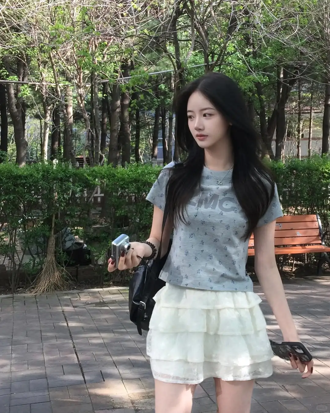 那就发一组美美的自己趴