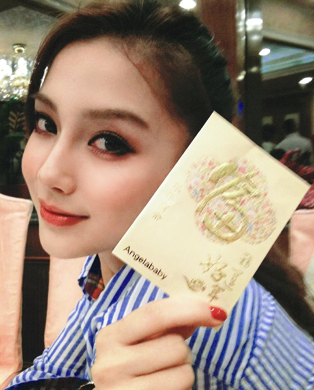 Angelababy头像，早期真的好美，当然现在也